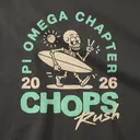 Lambda Chi Alpha Skeleton Surfing Rush Shirt