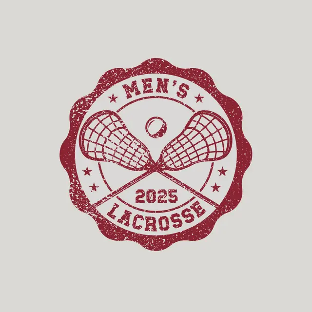 Men's Lacrosse Badge Design PR Crewneck