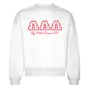 Delta Delta Delta Lace Triangle Big Little Reveal Crewneck 2