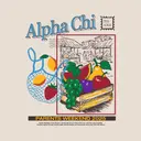 Alpha Chi Omega Fruit Market Parent's Weekend Shirt