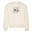 Campus Film Society Bold Lettering Film Reel Pattern PR Crewneck 2