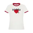 Delta Delta Delta Heart Graphic PR Shirt 2