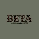 Beta Theta Pi Leopard Print with Cursive Text PR Shirt