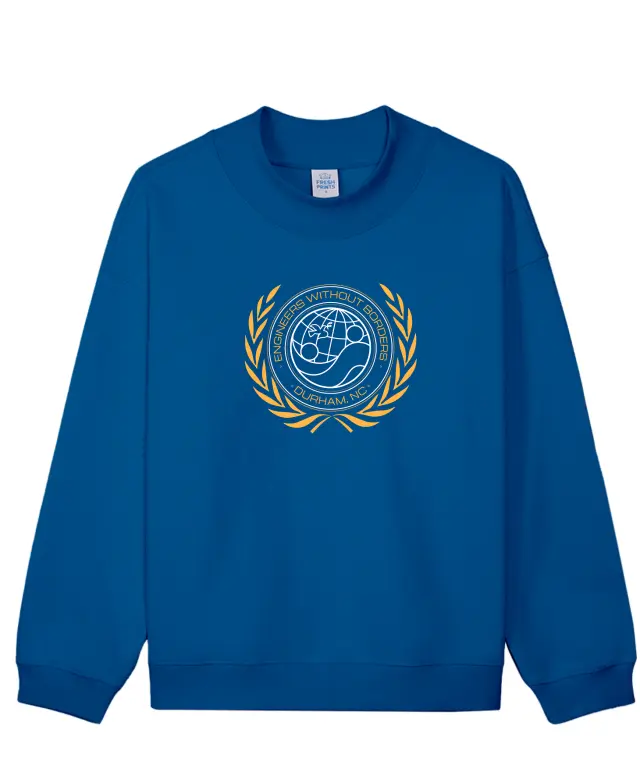 Engineers Without Borders Globe Illustration PR Sweater