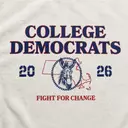 College Democrats Donkey Illustration PR Shirt