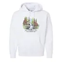 Phi Kappa Psi Fishing Bears Illustration Dad's Weekend Hoodie 2