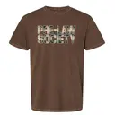 Pre-Law Society Plaid Text PR Shirt 2