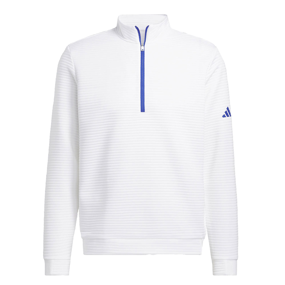 ディー Adidas Men's Ultimate365 DWR Textured Quarter-Zip | Fresh Prints