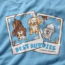 Best Buddies Playful Dog Illustration PR Shirt