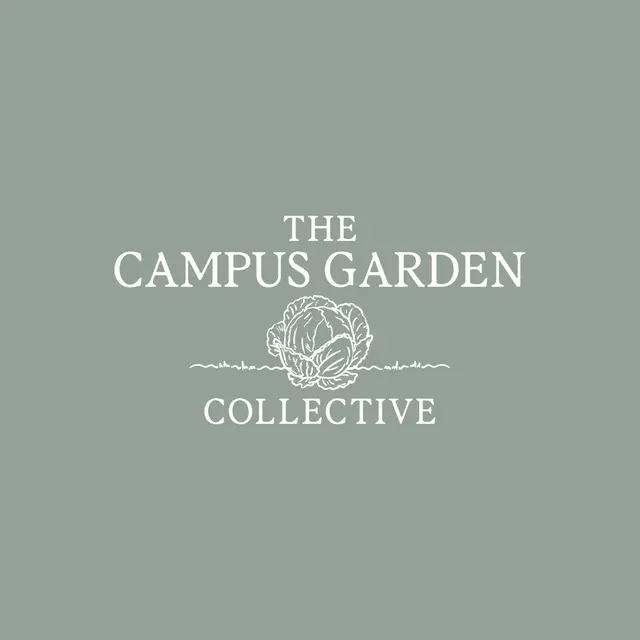 Campus Garden Collective Cabbage Illustration with Serif Text PR Hoodie