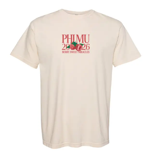 Phi Mu Bold Berry Sweet Philanthropy Shirt 2