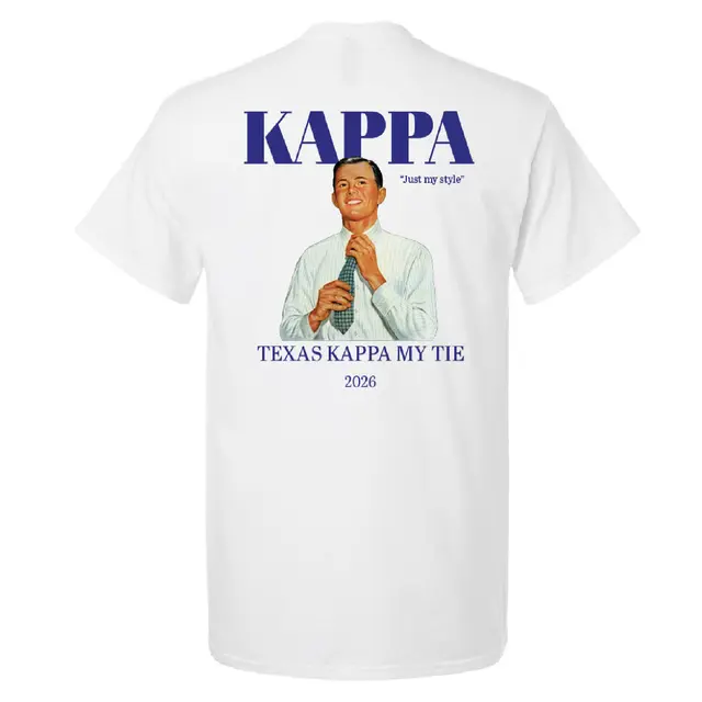 Kappa Alpha Theta Tie Graphic PR Shirt 2