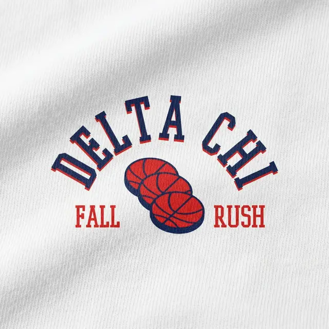 Delta Chi Basketball Graphic Rush Crewneck