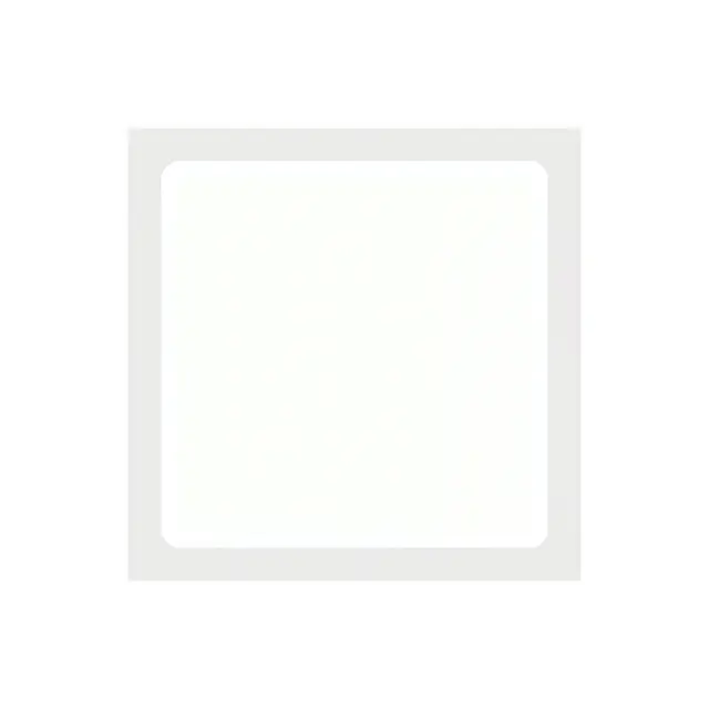 Flat lay for SSLP-LBL-WHITE-2X2-GLOSS (Front)