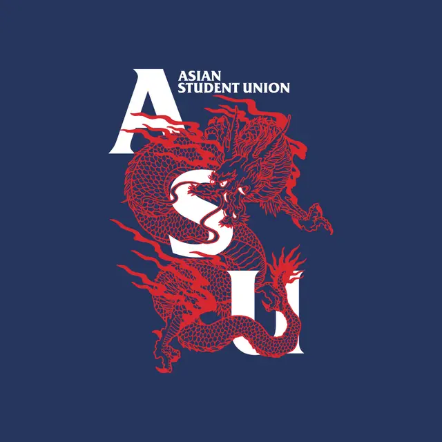 Asian Student Union Red Dragon PR Shirt
