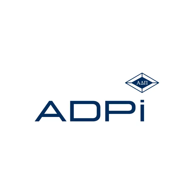 Alpha Delta Pi Bold Navy Lettering PR Shirt