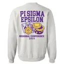 Dice and Poker Chips Regional Conference Crewneck for Pi Sigma Epsilon