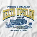 Delta Upsilon Vintage Truck Picnic Parents Weekend Sweater