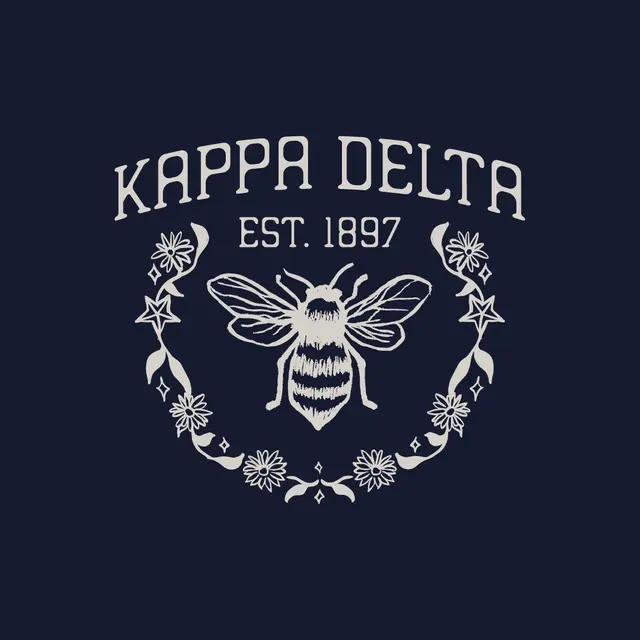 Kappa Delta Bee and Floral Arch PR Shirt