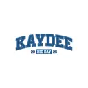 Kappa Delta Bold Kaydee Text Rush & Bid Shirt