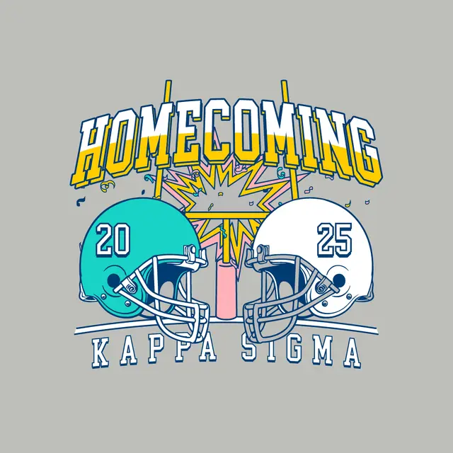 Kappa Sigma Explosive Helmet Homecoming Shirt
