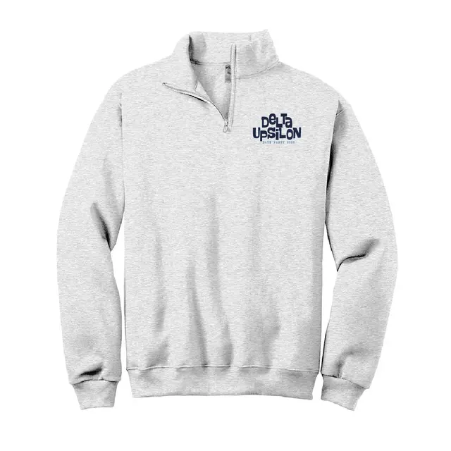 Delta Upsilon Block Text Date Party Sweater 2