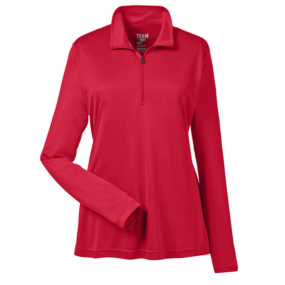 Team 365 Ladies' Zone Performance Quarter-Zip | Fresh Prints