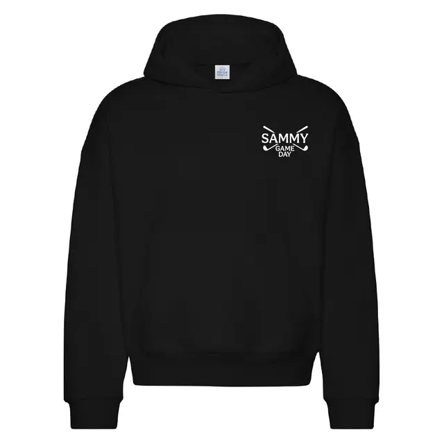 Sigma Alpha Mu Crossed Golf Clubs Game Day Hoodie 2