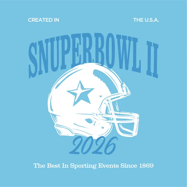 Snupebowl II Football Helmet PR Shirt