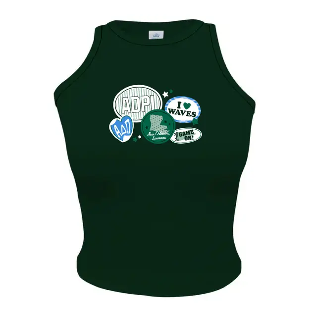 Alpha Delta Pi Stickers and Badges Game Day Tank 2