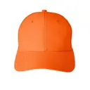 Customizable Puma Golf Adult Pounce Adjustable Cap 22673 Vibrant Orange Front