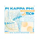 Pi Kappa Phi Vector Lines Rush Shirt