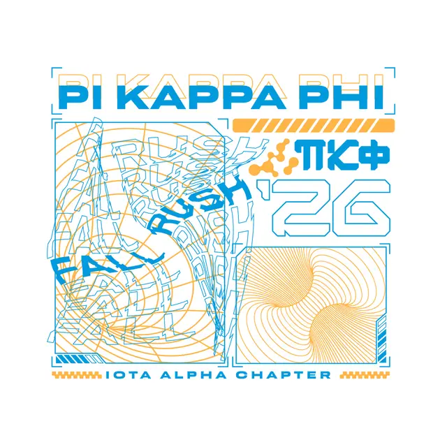 Pi Kappa Phi Vector Lines Rush Shirt
