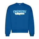 Engineers Without Borders Fun Colorful Lettering PR Crewneck 2