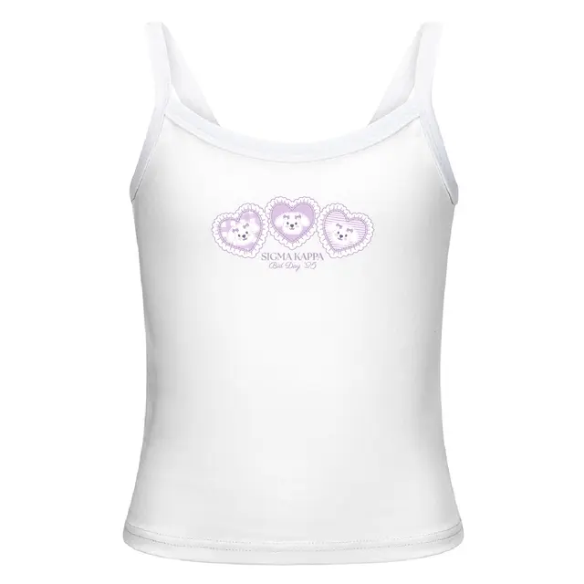 Sigma Kappa Heart Puppy Bid Day Tank 2