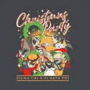 Sigma Chi Vintage Christmas Party Crewneck