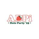 Alpha Delta Pi Strawberry Graphic Date Party Tank