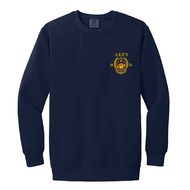 Alpha Epsilon Pi AEPI Crest and Football Game Day Crewneck 2