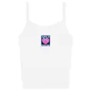 Alpha Xi Delta Pink Heart Bow Date Party Tank 2