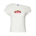 Sigma Sigma Sigma Strawberry Text Bid Day Shirt 2