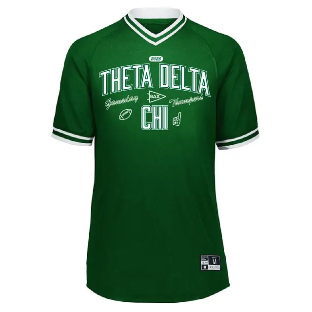 Theta Delta Chi Bold Lettering Game Day Jersey 2