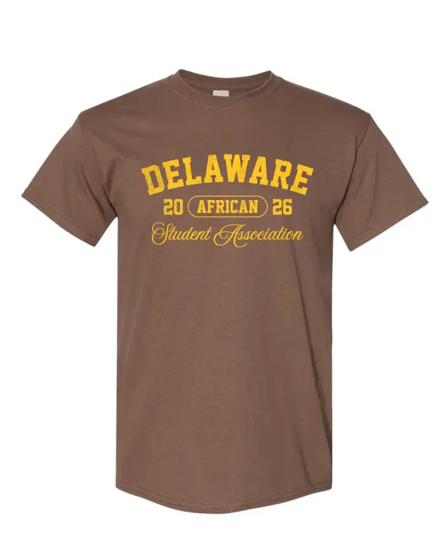 African Student Association Stacked Serif Text PR Shirt