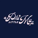Phi Mu Swirling Script Big Little Reveal Tank
