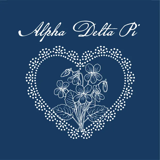 Alpha Delta Pi Floral Heart PR Shirt