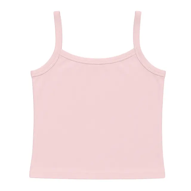 Customizable Fresh Prints Cali Camisole Top fp52 Baby Pink mto Front