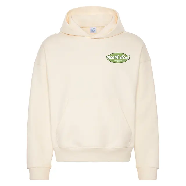 Math Club Oval Patch Text PR Hoodie 2