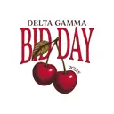 Delta Gamma Cherry Illustration Bid Day Shirt