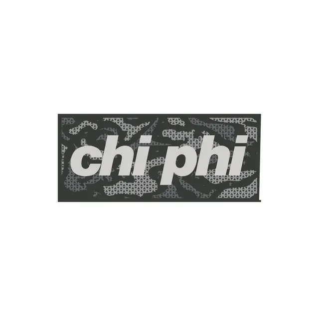 Chi Phi Bold Camouflage Pattern Parent's Weekend Shirt
