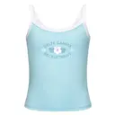 Delta Gamma Hibiscus Flower Design Recruitment Tank 2