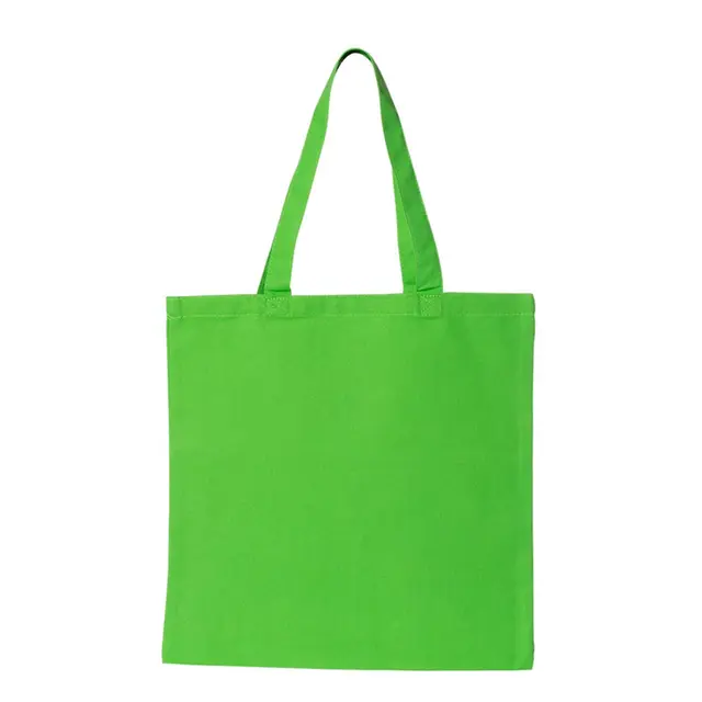 OAD 12 oz Tote Bag oad113 Lime Green Front